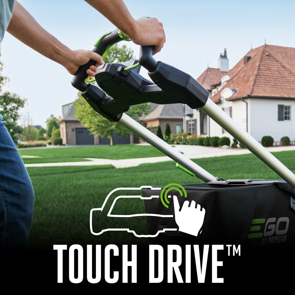 EGO Power+ LM2206SP 22" Aluminum Deck Select Cut™ Self-Propelled Lawn Mower with 10.0Ah Battery and 700W Turbo Charger EGO Power+