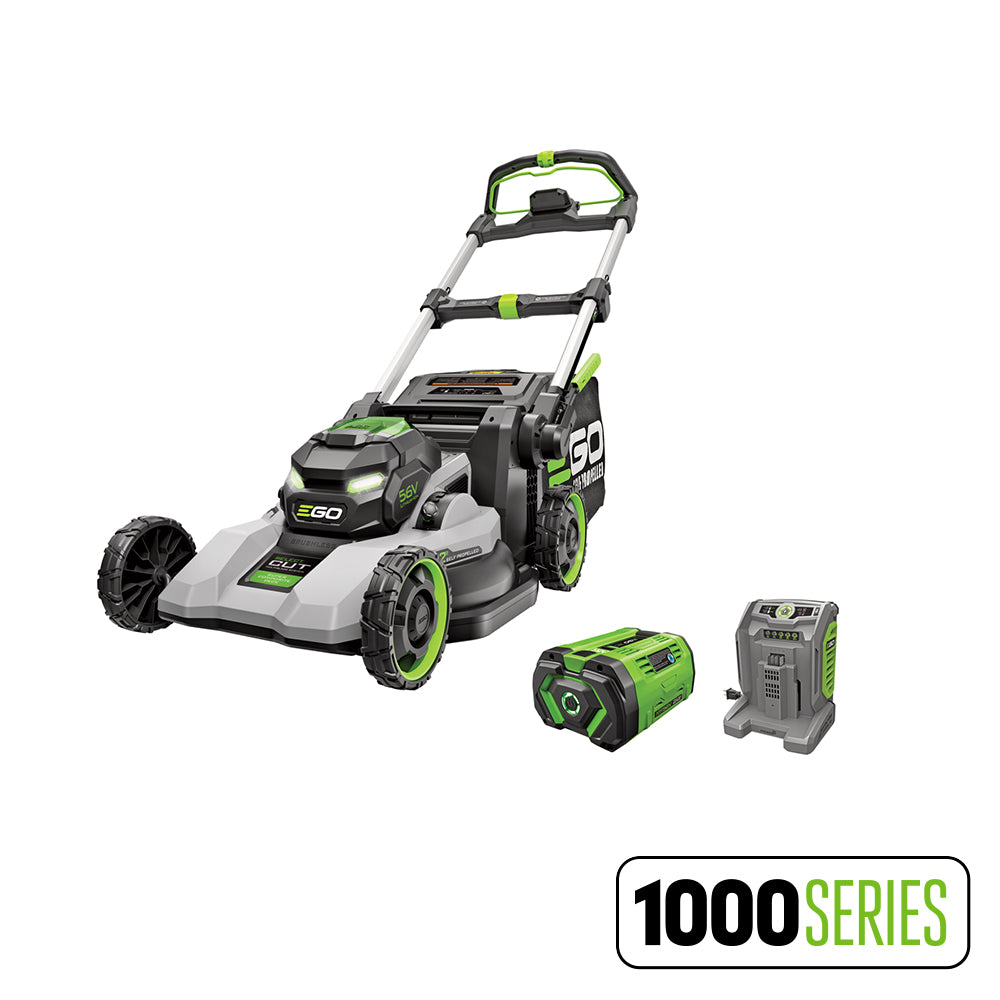 EGO Power+ LM2236SP 22'' Super Composite Mower with Select Cut™ System and Touch Drive Self-Propelled with 10Ah Battery and 700W Charger EGO Power+