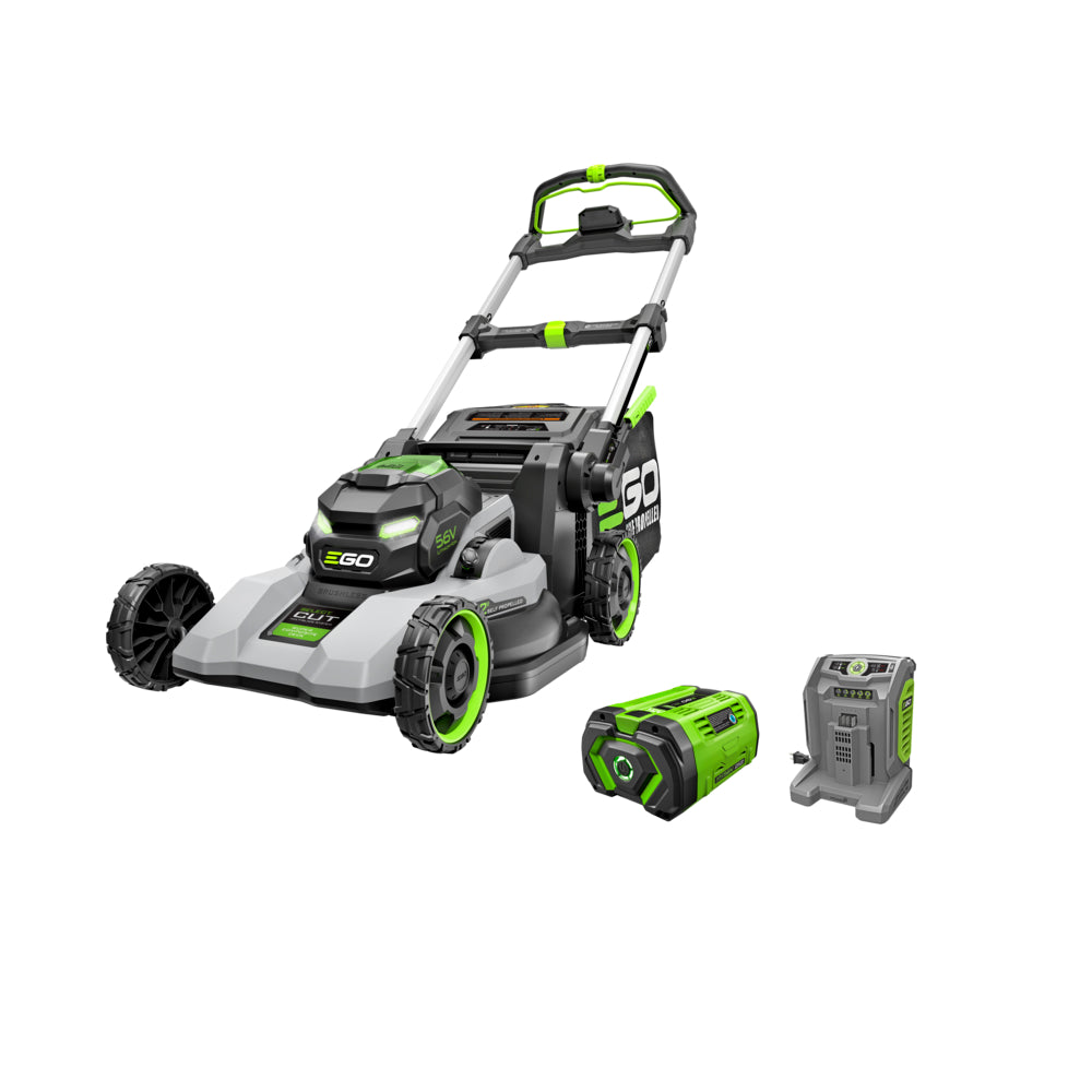 EGO Power+ LM2236SP 22'' Super Composite Mower with Select Cut™ System and Touch Drive Self-Propelled with 10Ah Battery and 700W Charger EGO Power+