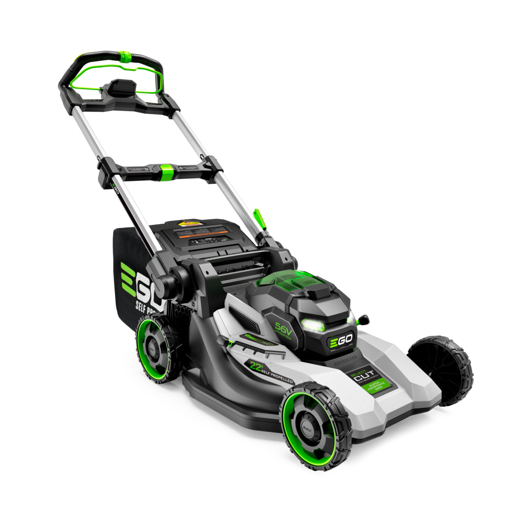 EGO Power+ LM2236SP 22'' Super Composite Mower with Select Cut™ System and Touch Drive Self-Propelled with 10Ah Battery and 700W Charger EGO Power+