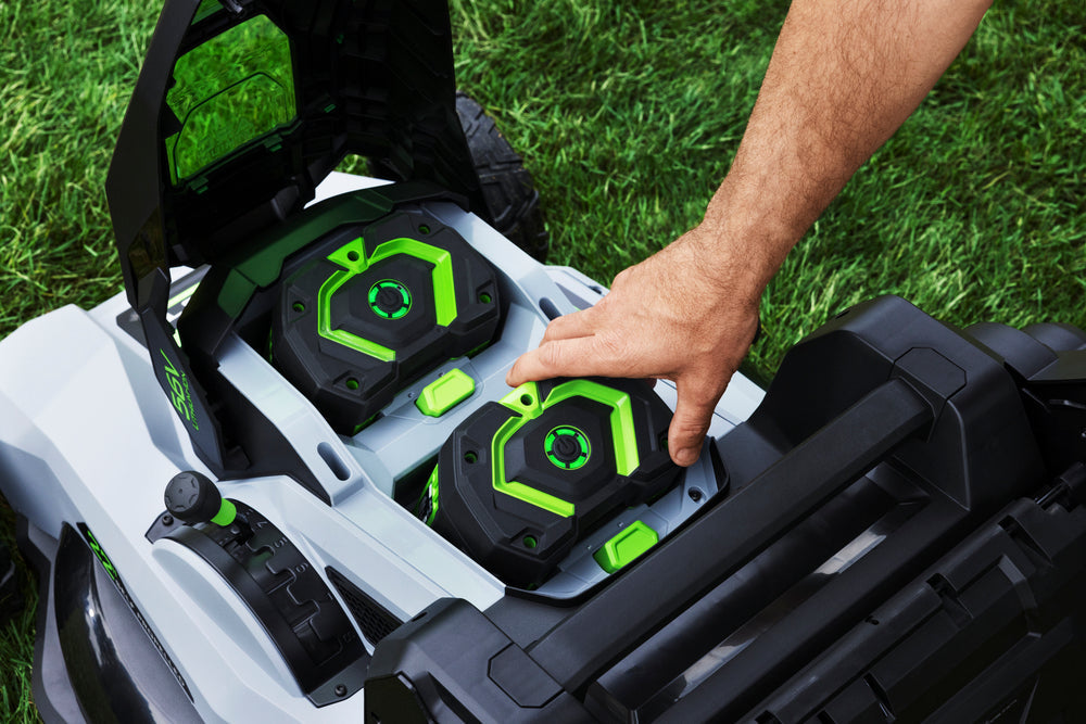 EGO LM2244SP-2 22'' Super Composite Mower with Peak Power™ Includes Select Cut™ and Touch Drive Self-Propelled Systems with (2) 6Ah Batteries and Dual Port Charger EGO Power+