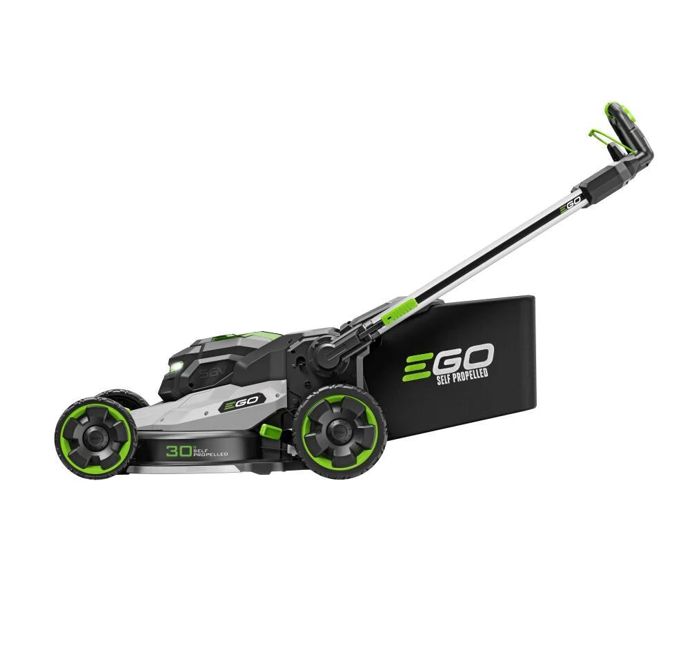 EGO Power+ LM3004SP-2 1300 Series 30 Inch Lawn Mower with Super Composite Deck, Self Propelled and Dual Motors with (2) 6Ah Batteries and Dual Port Charger EGO Power+
