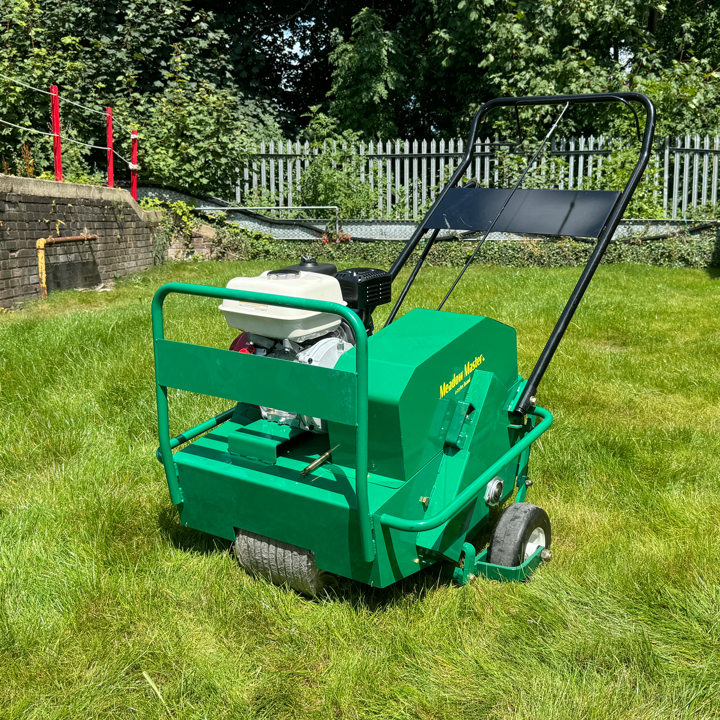 Meadow Master Lawn Aerator Honda GX160 Engine Crytec