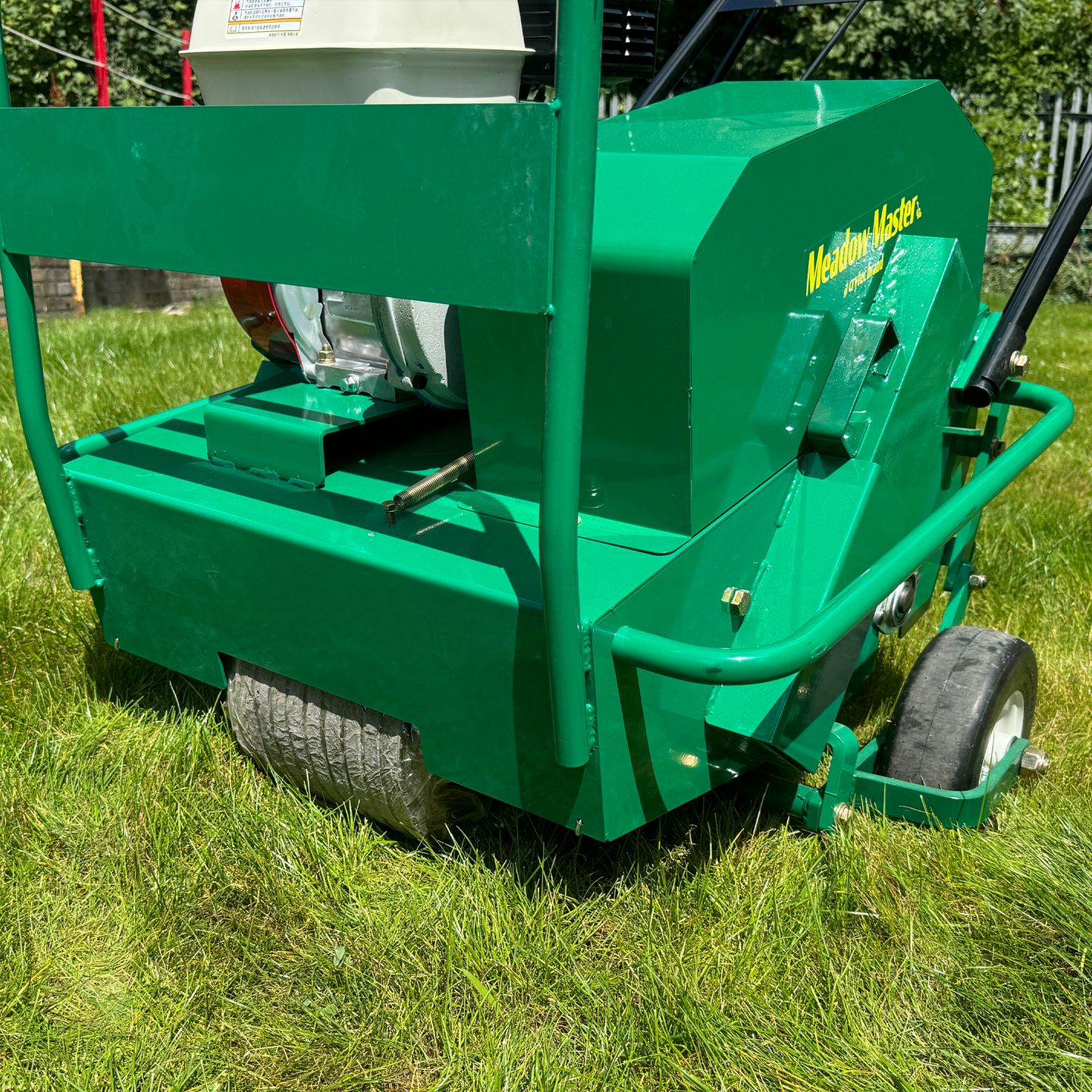 Meadow Master Lawn Aerator Honda GX160 Engine Crytec