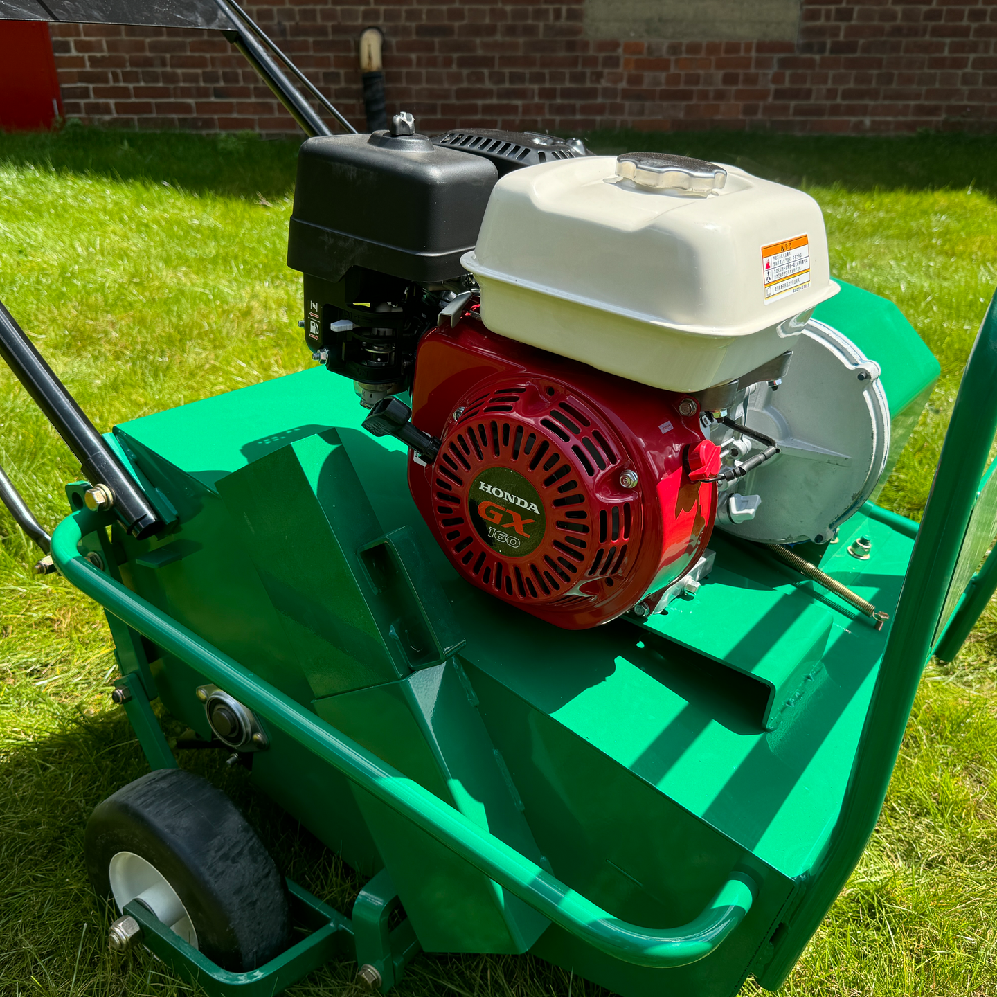 Meadow Master Lawn Aerator Honda GX160 Engine Crytec
