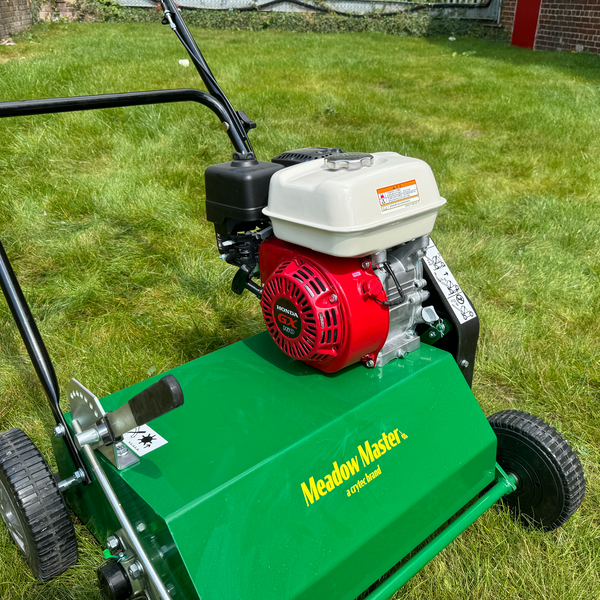 Meadow Master Lawn Scarifier Honda GX160 Engine Crytec