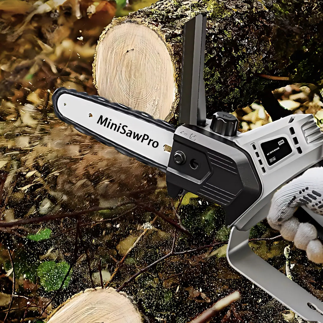 M7 mini chainsaw cordless lightweight one-hand pruning saw for garden tree trimming