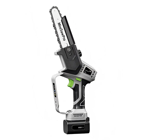 MiniSawPro M7 cordless mini chainsaw 6 inch 8 inch lithium battery pruning saw