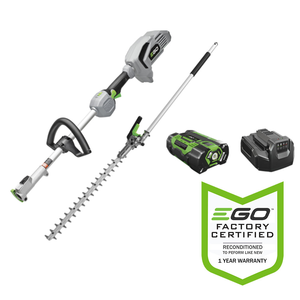 EGO Power+ MHT2001-FC 20" Hedge Trimmer & Power Head Multi-Head Tool  Kit with 2.5AH Battery and Standard Charger - Reconditioned EGO Power+