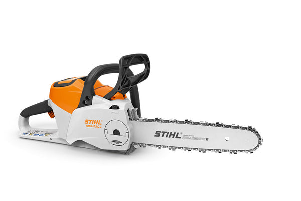 STIHL MSA220 C-B, fitted with a 14″ guide bar as standard, without battery and charger STIHL