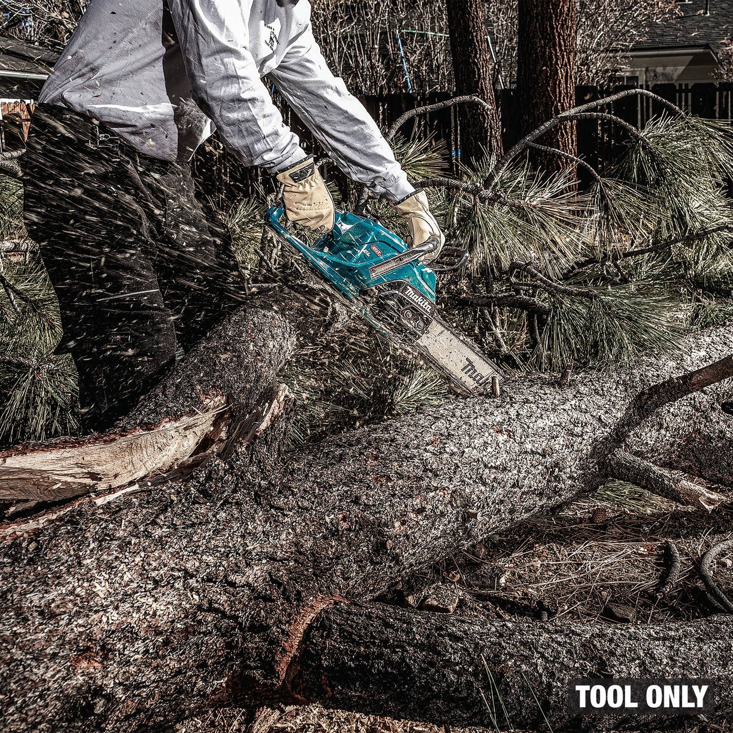 Makita GCU08Z 40V max XGT Brushless 20-in. Chain Saw, Tool Only Makita
