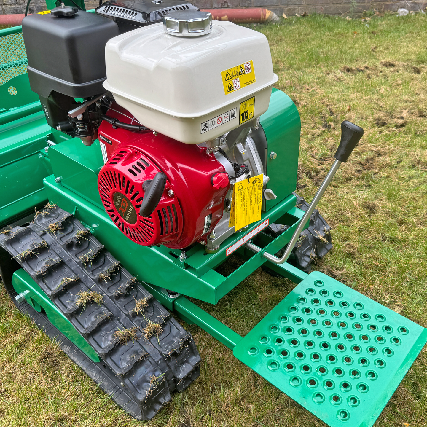 Meadow Master 12hp Compact Pedestrian Walk Behind Flail Mower | Honda GX390 Crytec