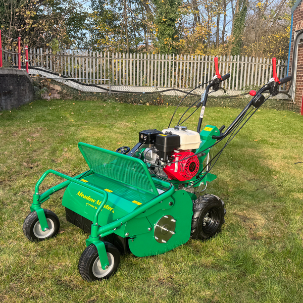 Meadow Master 5.5hp Compact Pedestrian Walk Behind Flail Mower | Honda GX160 Crytec