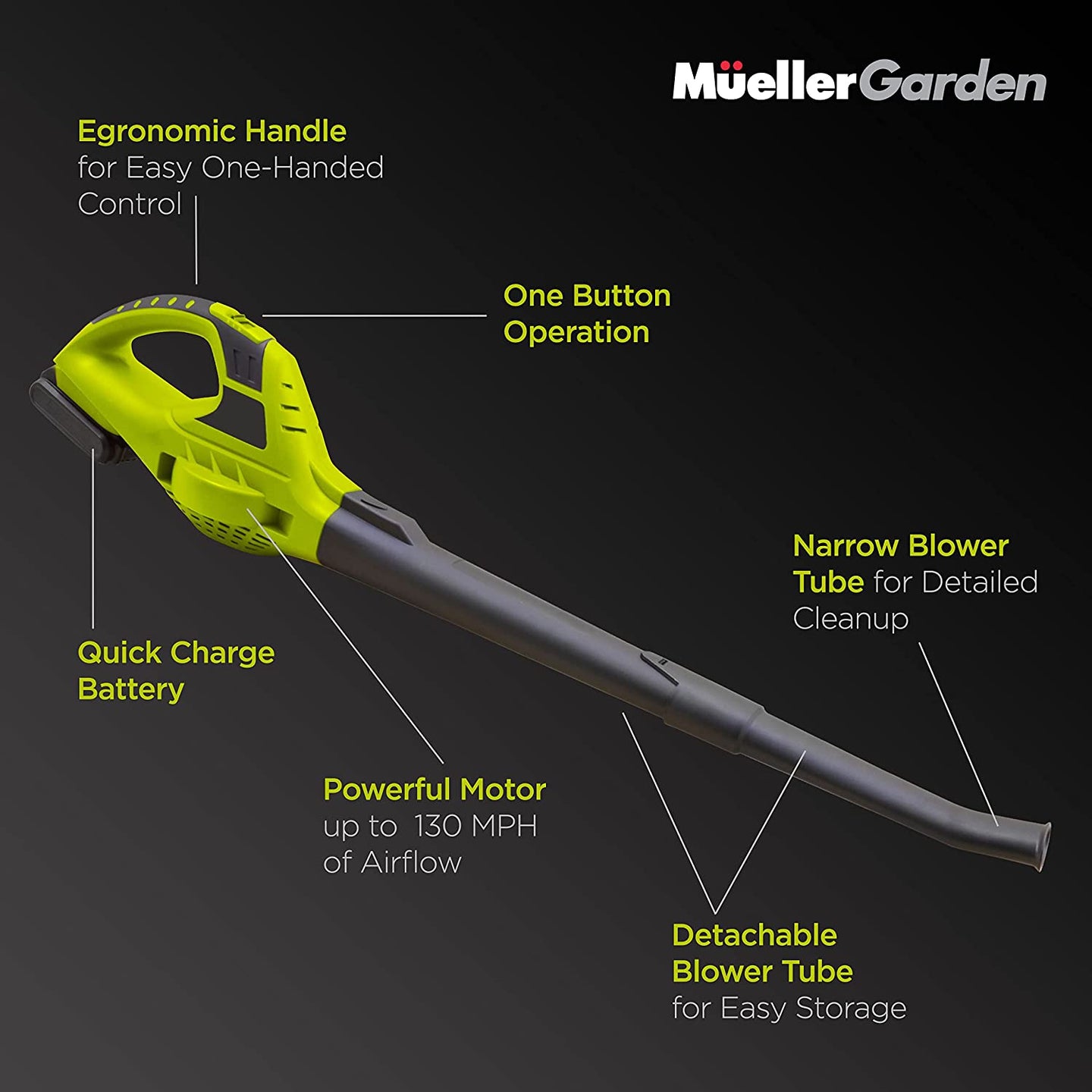 UltraStorm Cordless Leaf Blower - LB-570 Equipt