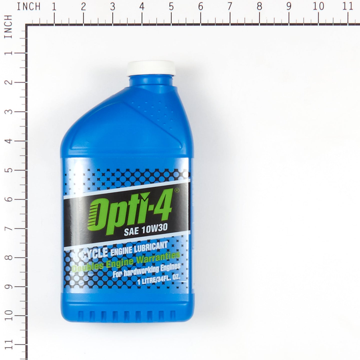 Opti 43121 10W30 4-Cycle Oil, 34 oz Bottle Opti