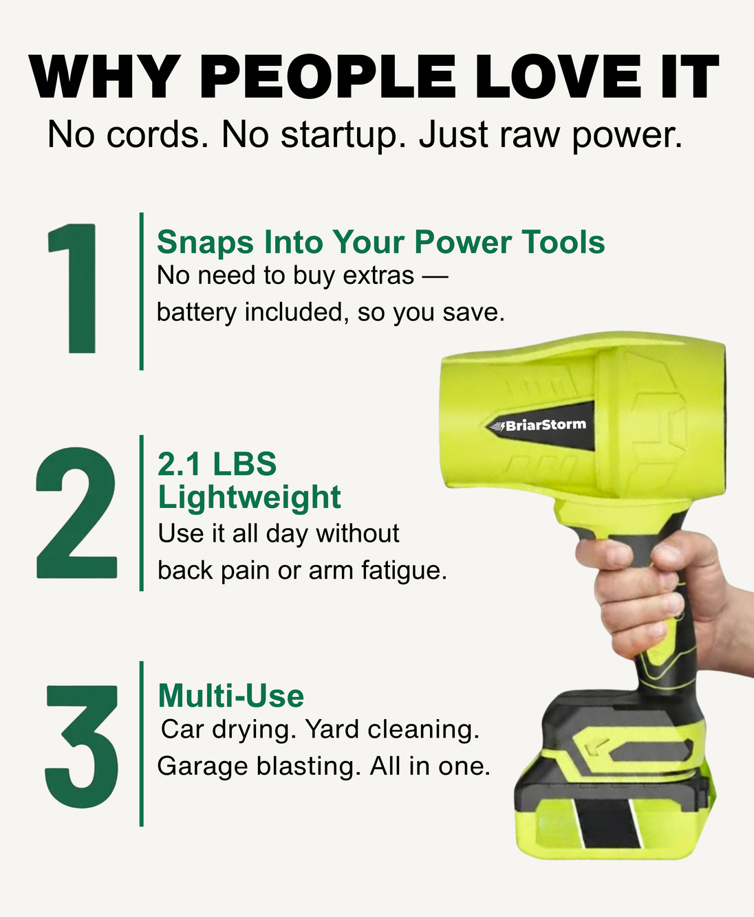 BriarStorm PowerJet Pro BriarStorm