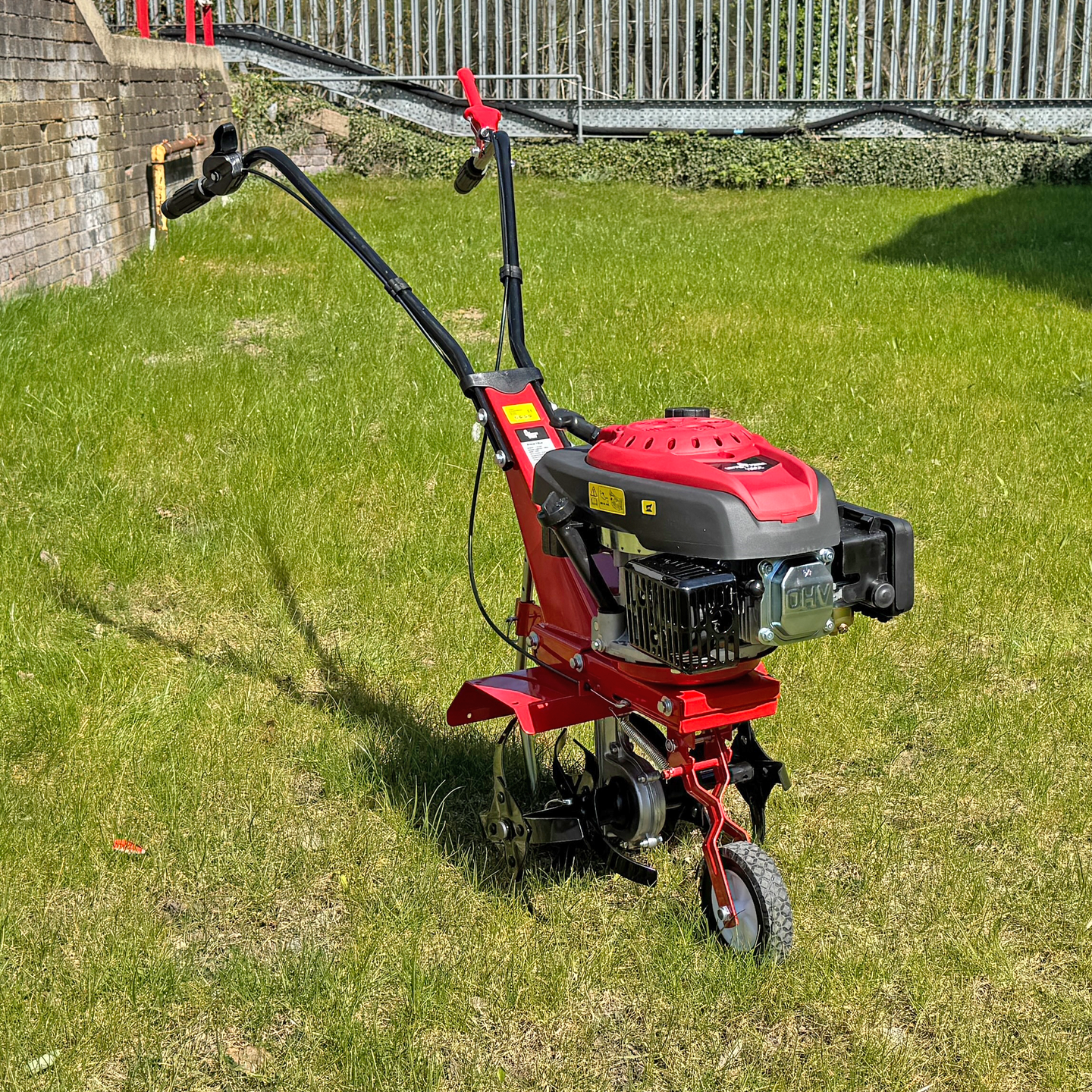 Crytec 139cc Petrol Tiller 3.1HP 139cc 4 Blade 360mm Garden Cultivator Rotovator Crytec