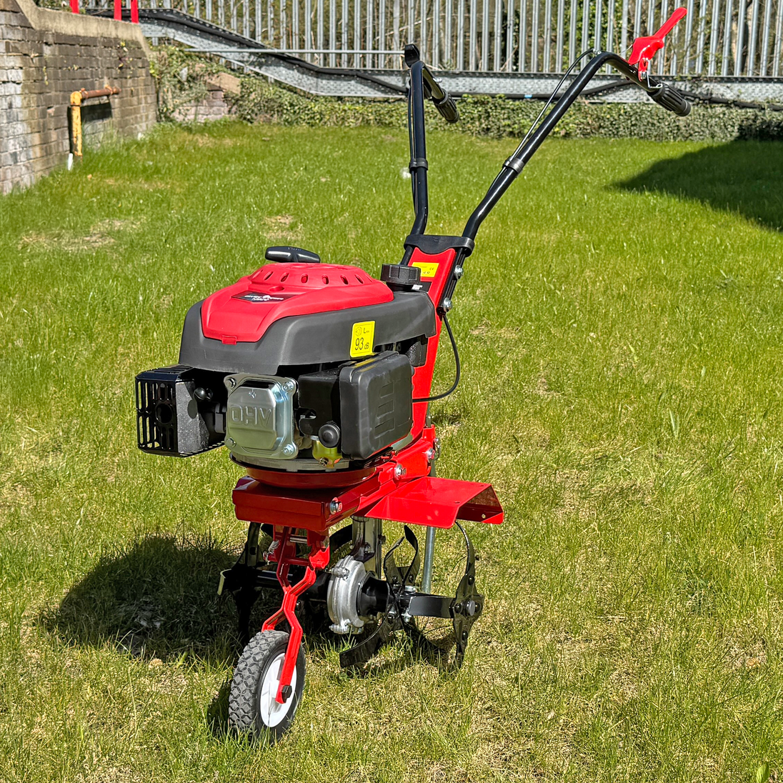 Crytec 139cc Petrol Tiller 3.1HP 139cc 4 Blade 360mm Garden Cultivator Rotovator Crytec