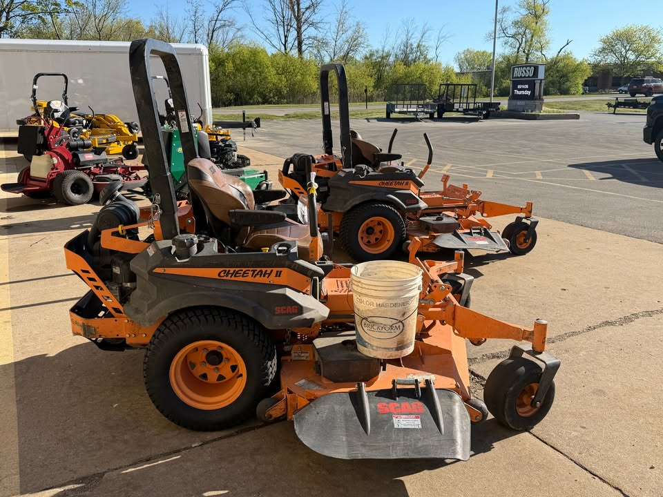 Scag 72 In. Cheetah II Zero Turn Mower USED