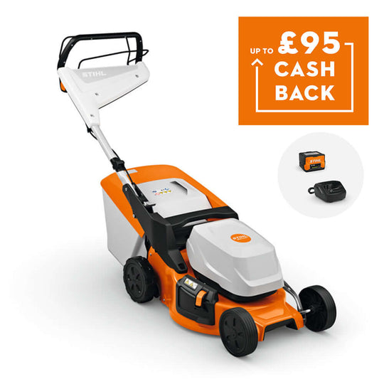 RMA 248 T Self Propelled Cordless Lawnmower Stihl