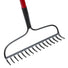 Russo 16-Tine Bow Rake w/ 60 In. Fiberglass Handle Russo