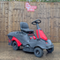 Crytec 26 inch Ride On Petrol Lawn Mower 224cc Mulcher Crytec
