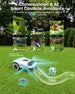 ANTHBOT Genie 3000 AI Wireless Robotic Lawnmower, Max. 3600m², Full Band RTK+4-Eye Vision Lawn Mower Robot, APP Control GameLoopX