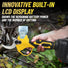 18V Cordless Electric Fruit Pruning Shears with LCD Display DIY Essentials