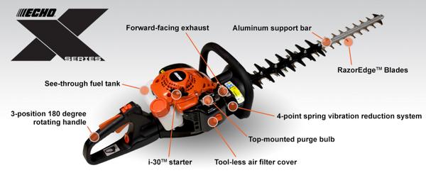 ECHO HC-2810 X Series Hedge Trimmer 28"  Blades ECHO Equipment