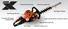 ECHO HC-2810 X Series Hedge Trimmer 28"  Blades ECHO Equipment