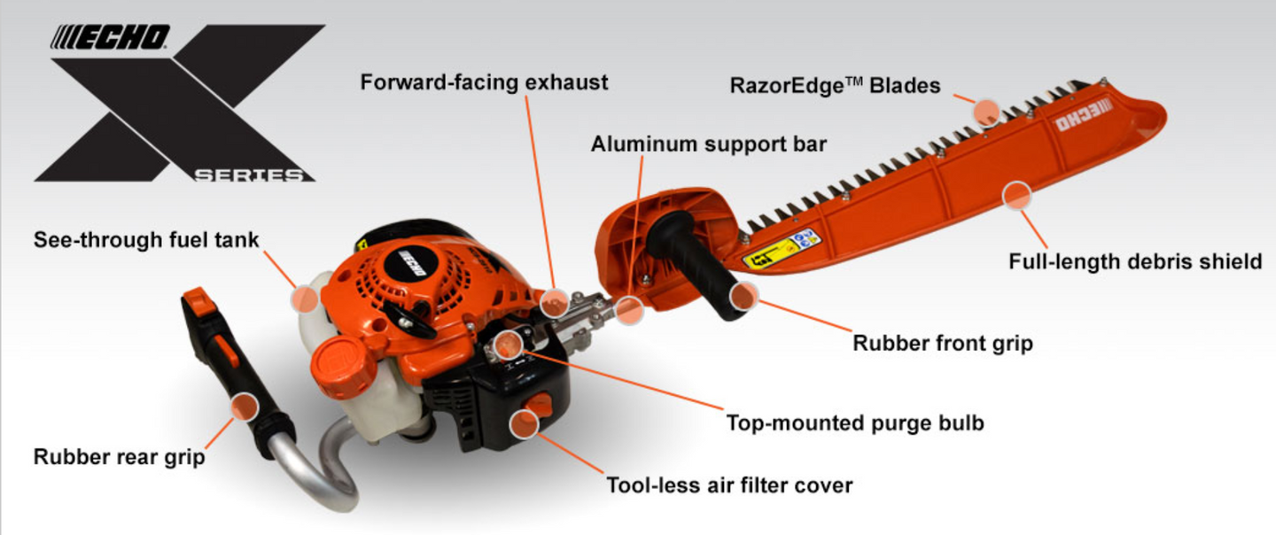 ECHO HCS-2810 28" 21.2cc X Series Single-Sided Hedge Trimmer ECHO Equipment