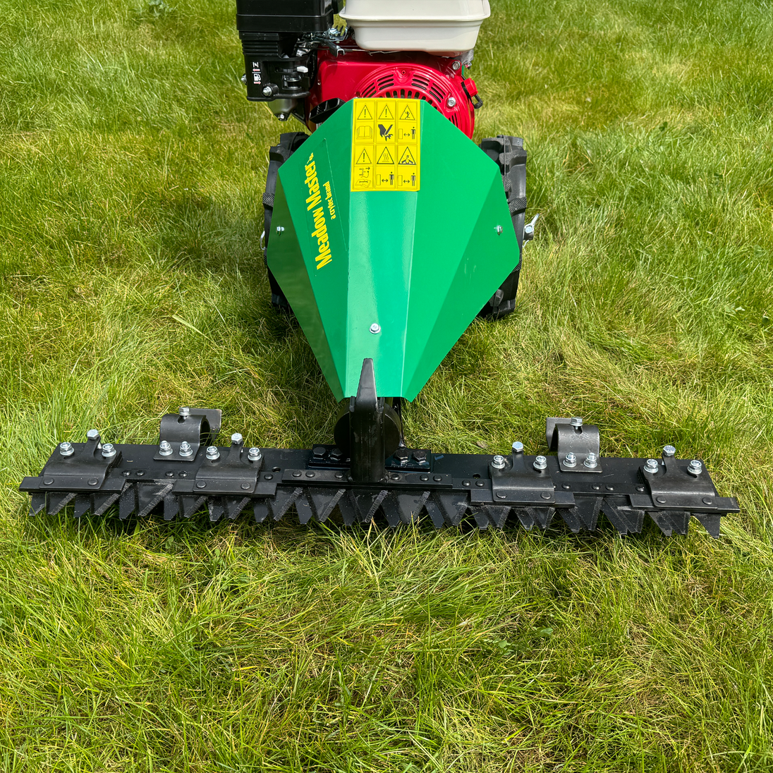 Meadow Master Scyther Mower Honda GX200 Engine Crytec