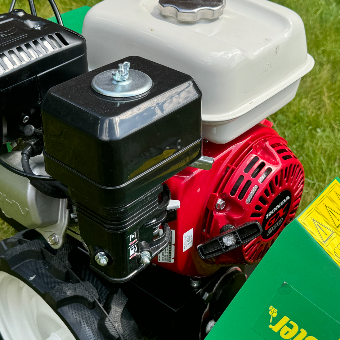 Meadow Master Scyther Mower Honda GX200 Engine Crytec