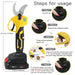 18V Cordless Electric Fruit Pruning Shears with LCD Display DIY Essentials
