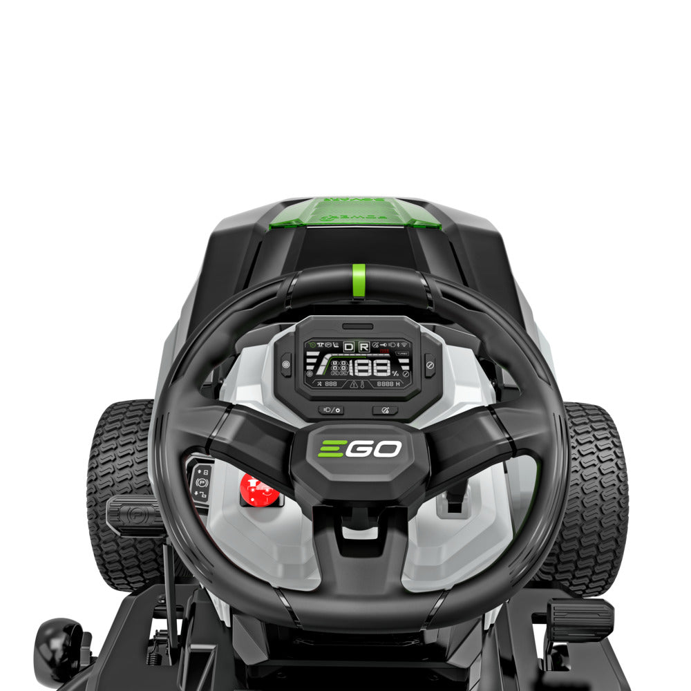 EGO Power+ TR4204 42" T6 Lawn Tractor Riding Lawn Mower with 6 x 6.0Ah Batteries, Turbo Charger, and Charging Adapter EGO Power+