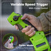 48V (24V x 2) 730 CFM Cordless Battery Dual-Port Backpack Blower: (2) 8.0 Ah Battery, 100W Charger and (2) 3-Ft Cables greenworkstools