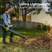 48V (24V x 2) 730 CFM Cordless Battery Dual-Port Backpack Blower: (2) 8.0 Ah Battery, 100W Charger and (2) 3-Ft Cables greenworkstools
