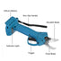 Cordless Electric Pruning Shears Secateur Rechargeable Branch Cutter W/ 2 Battery The Ortus Warehouse