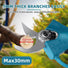 Cordless Electric Pruning Shears Secateur Rechargeable Branch Cutter W/ 2 Battery The Ortus Warehouse