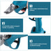 Cordless Electric Pruning Shears Secateur Rechargeable Branch Cutter W/ 2 Battery The Ortus Warehouse
