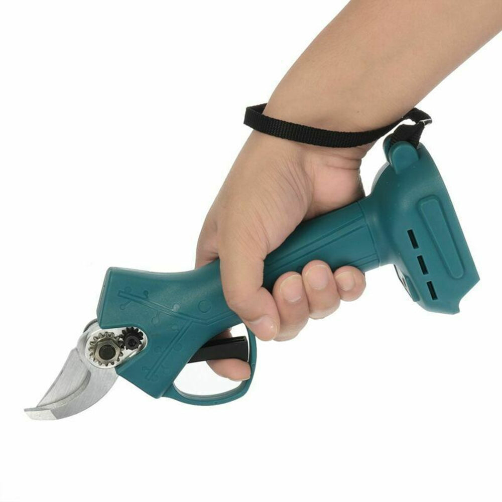 Cordless Electric Pruning Shears Secateur Rechargeable Branch Cutter W/ 2 Battery The Ortus Warehouse