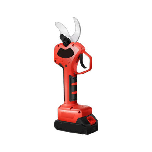 Cordless Brushless 4 Pole Pruning Shear Secateur With 2 Batteries Bush Cutter RED The Ortus Warehouse