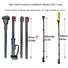 Cordless Brushless 4 Pole Pruning Shear Secateur With 2 Batteries Bush Cutter RED The Ortus Warehouse