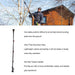 Cordless Brushless 4 Pole Pruning Shear Secateur Bush Cutter yellow The Ortus Warehouse
