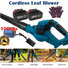 Cordless Garden Leaf Dust Blower Handheld For Makita With 2Battery & Charger 36V Platinum Deals