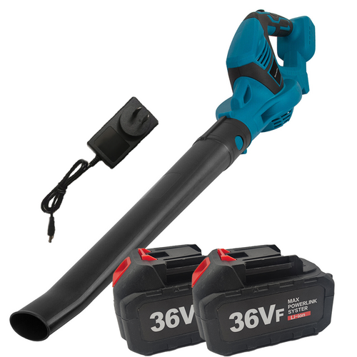 Cordless Garden Leaf Dust Blower Handheld For Makita With 2Battery & Charger 36V Platinum Deals