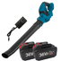 Cordless Garden Leaf Dust Blower Handheld For Makita With 2Battery & Charger 36V Platinum Deals