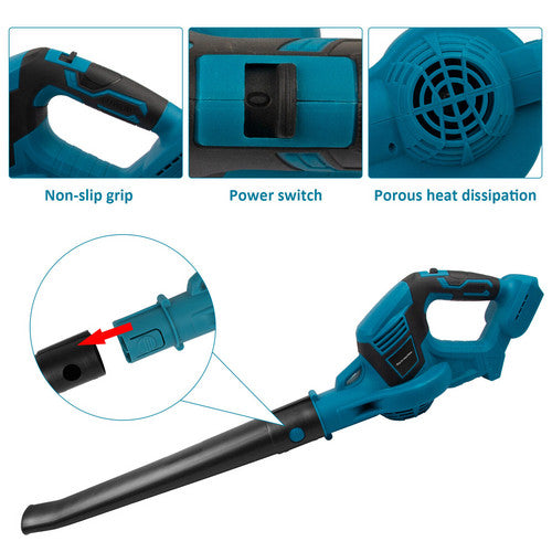 Cordless Garden Leaf Dust Blower Handheld For Makita With 2Battery & Charger 36V Platinum Deals