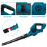 Cordless Garden Leaf Dust Blower Handheld For Makita With 2Battery & Charger 36V Platinum Deals