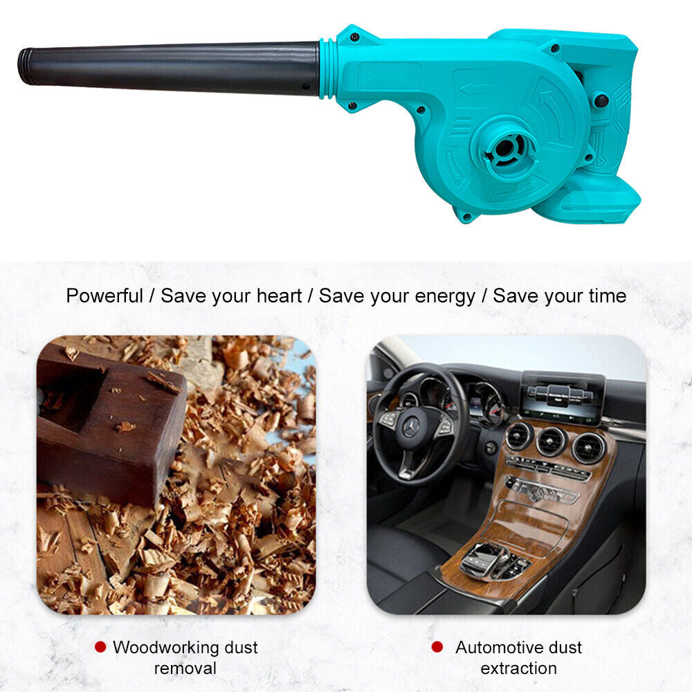 Cordless Electric Leaf Blower Home Car Dust Remove For 18V Makita Battery NEW AU Platinum Deals